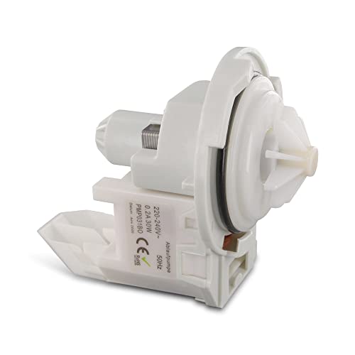 DL-pro Laugenpumpe Ablaufpumpe kompatibel mit Bosch Siemens 00165261 165261 Pumpe Pumpenmotor PSB-01 KEBS für Silence Logixx iQ Serie...