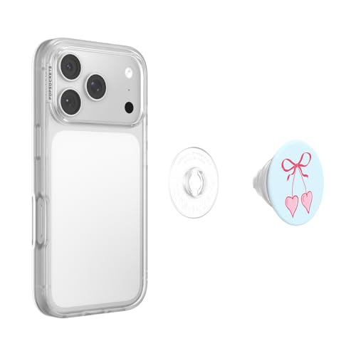 Image of PopSockets Swappable PopTop for Phone Grips, Compatible with Adhesive or MagSafe Bases - Simply Sweet Hearts