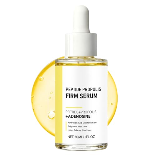 Esencia Reafirmante, De Renovación De Péptido Propóleo, Esencia Hidratante Antiarrugas De Adenosina, Tratamiento De De Piel Iluminador Y Refinador De Líneas Finas, Facial Para Control