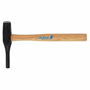Backing-Out Punch Hammers, 9 oz Head, 16 in Hickory Handle (9 Pack)