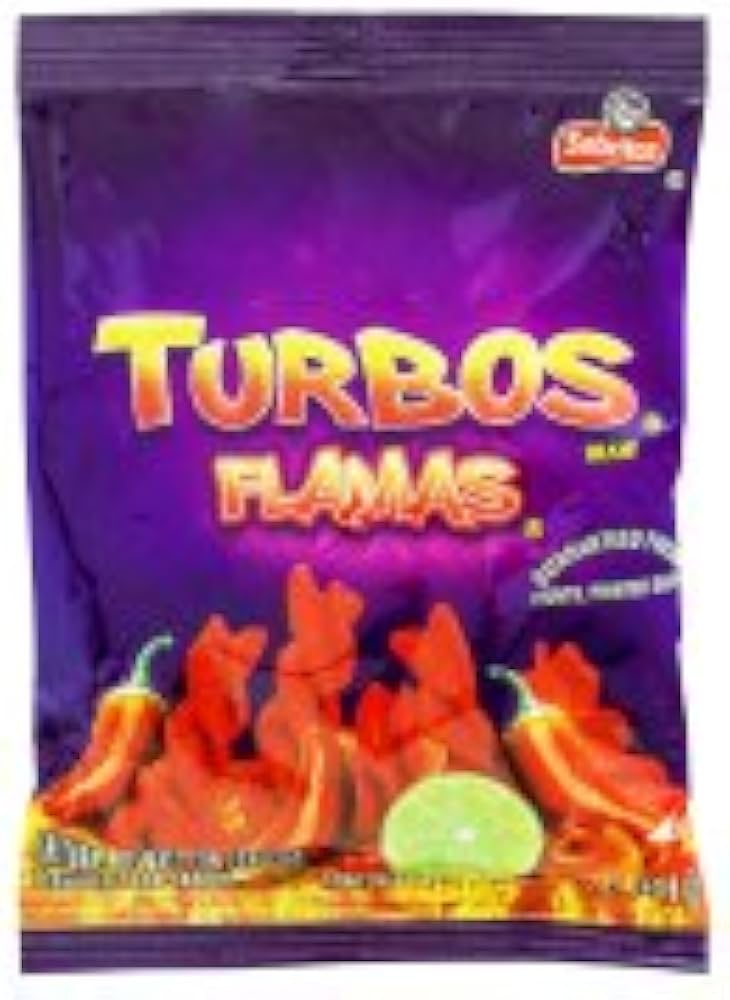 Sabritas Turbos Flamas Flavored Corn Snacks, Oz, 10 Count, 55 OFF