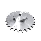 LYMFE Industrial helical gear 08B Sprocket Wheel 10/11/12/13/14/15/16/17/18/19/20/21 Teeth Chain Gear Industrial (Size : 16Teeth)