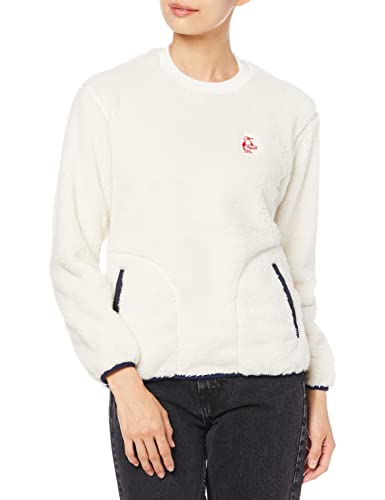 アウター Elmo Fleece Crew Top Ivory/Navy L