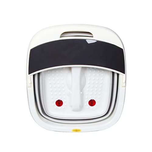 Spa de pies con masaje vibratorio y calefacción portátil