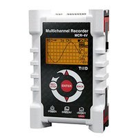 TandD MCR-4V Multi-Channel Voltage Data Recorder with Graphing Display