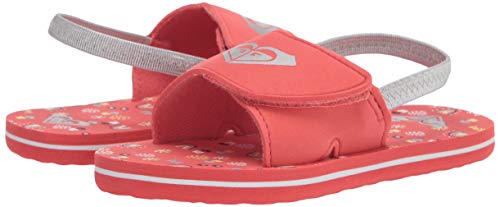 Image of Roxy Girl's TW Finn Sling Back Flip Flop Sandal Sandal, NAVY DREAM, 7 M M US Toddler