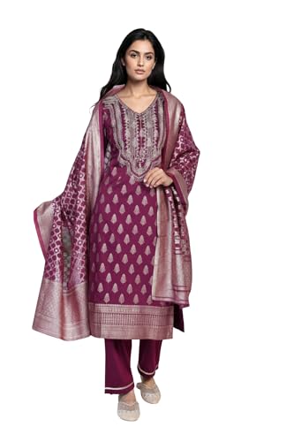Kurta droite Aurelia broderie Dori pour vos célébrations et événements familiaux