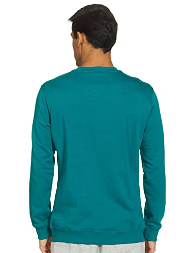 Image of Amazon Brand - Symbol Men Cotton Rich Light Weight Crew Neck Sweatshirt (Regular Fit)