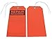 Repair Required Tag, Blck/Red, Paper, PK25