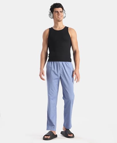 Image of Jockey RM09 Men's Super Combed Cotton Relaxed Fit Pyjama with Side Pockets
