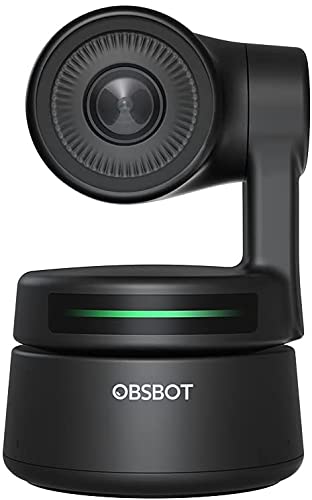 【Inseguimento Rapido con Gimbal a 2 Assi】La webcam di inseguimento utilizza un gimbal a 2 assi per ridurre la sfocatura durante le riprese. Si muove in un raggio di ±150° in orizzontale e ±45° su e giù, e può seguire gli oggetti a una velocità di 120°/sec