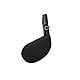cartrend Komfort-Kopfstütze für Autositz, abnehmbare Nackenstütze, klappbar, 180° schwenkbar, verstellbar von 14-28cm, weiche und Bequeme Polsterung, schwarz