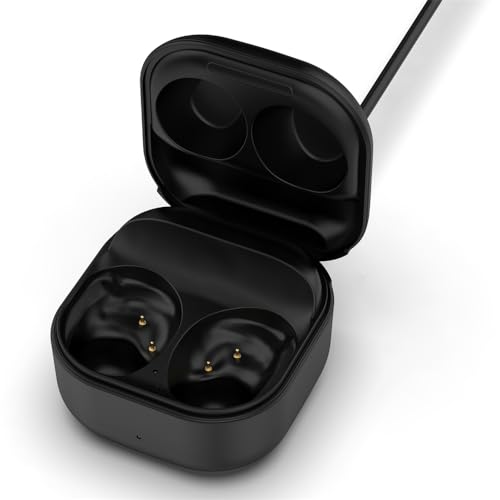 For Samsung Galaxy Buds FE (SM-R400), Fast Charging Case Replacement with High Capacity Battery, Wireless Earbuds/Earphones Charger Case (Black) For Samsung Galaxy Buds FE (SM-R400), Fast Charging Case Replacement with High Capacity Battery, Wireless Earbuds/Earphones Charger Case (Black)
