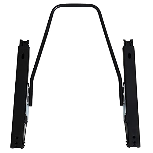 2-Piece Ergonomic Racing Seats: Adjustable Double Slides Ultimate Gaming Seats, Pvc Racing Simulator Game Seats Unleash Your Inner Automotive Racing Seats (Black) #TOP7