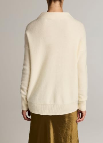 Image of Vince Women's Boiled Funnel Neck Pullover