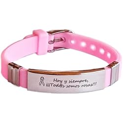 Pulsera Solidaria Agatha Pulsera Rosa Solidaria - Cáncer de mama