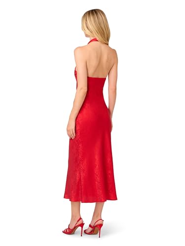 Image of Adrianna Papell Women's Foil Woven Midi Dress