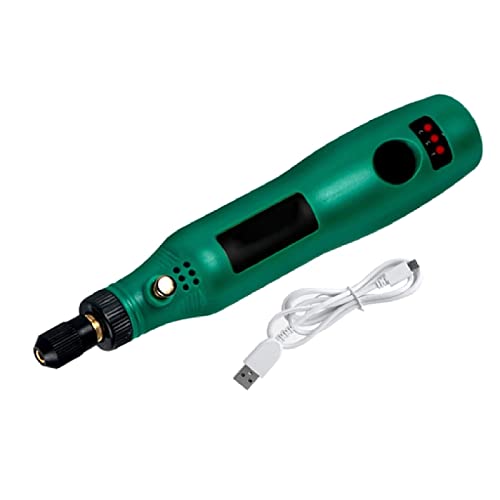Cordless Rotary Tool Portable 3.7V Mini Electric Grinder Set, with 142 Pieces Rotary Accessory Kit, 3-Speed and USB Charging, Mini Handle Electric Drill Grinding Engraving Pen for Small Projects