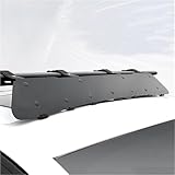 HURDCAT Moderner Dachwindabweiser, Dachgepäckträger-Windschutzscheibenabdeckung, Geräuschreduzierender Dachgepäckträger-Luftabweiser,(114CM-44.9IN)