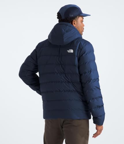 Image of THE NORTH FACE Men's Aconcagua 3 Hooded Jacket | Insulated, Wind & Water Resistant, Attached 3 Piece Hood With Cinch Cord