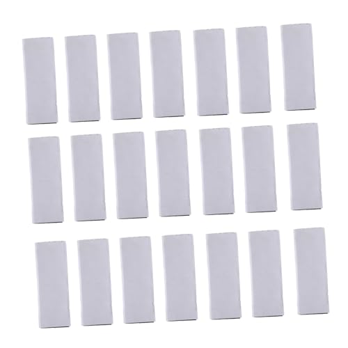 NAMOARLY 100pcs Adhesive Tape Hook Loop Belt for Storage White Double Sided Adhesive Organization