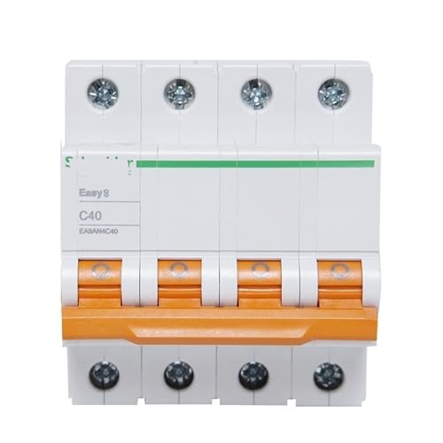 Mini disyuntor eléctrico 2p C50 magnetotérmico Easy 9 EA9AN corriente AC 4