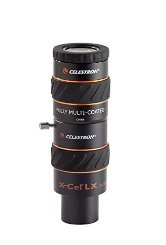 Celestron 93529 X-Cel LX 1.25-Inch 2X Barlow Lens (Black) & 93428 X-Cel LX 1.25-Inch 3X Barlow Lens (Black) - image 7