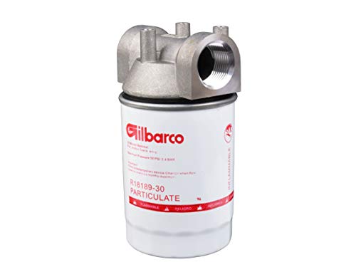 BSD Kraftstofffilter - Inline-Filter für Umfüllpumpe, Kraftstoff Transfer Pumpe - 1” BSP