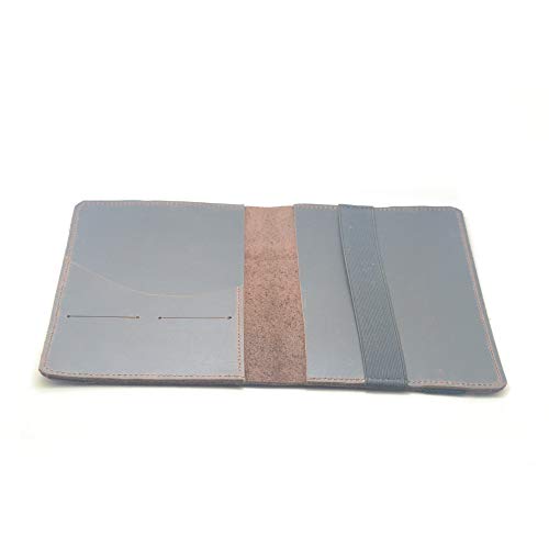 JJNUSA Nachfüllbares Geschenk handgemachtes Notizbuch zum Schreiben Vintage Retro Leder Reisetagebuch Cover für Leuchtturm 1917 Medium A5 Cover für JOTTBOOK (dunkelbraun) Cover