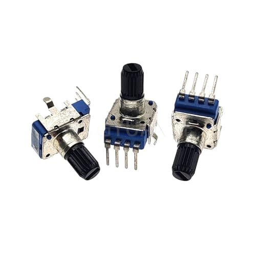 2�� �V���O���|�e���V�����[�^�[ RK11 �^�C�v 4�s�� B10K 20K 50K 100K B103 B203 B503 B104 �V���t�g 13MM(10K Ohm)