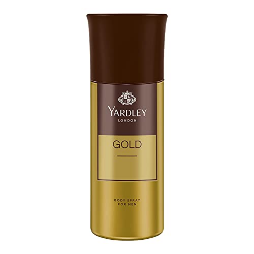 Spray corporel Yardly London Gentleman Gold anti odeurs parfum menthe frais