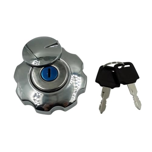 Bouchon de carburant moto avec couvercle de verrouillage du gaz pour VTT