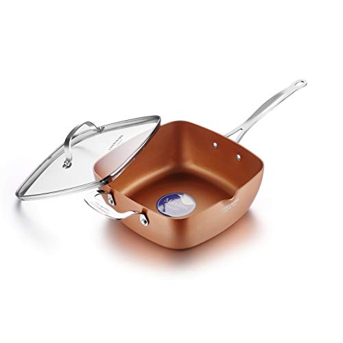 Cooksmark Padella Quadrata Antiaderente 26CM