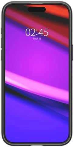 Mag Armor MagFit Back Cover Case for iPhone 15 Pro, MagSafe Compatible, Military-Grade - PC+TPU | Matte Black