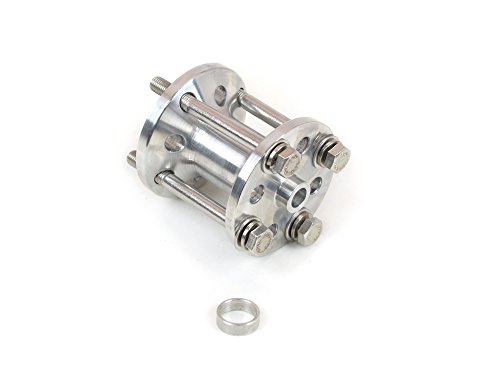 Image of Canton Racing 75-625 2.5 inch Fan Spacer Billet Aluminum with Bolt, 1 Pack