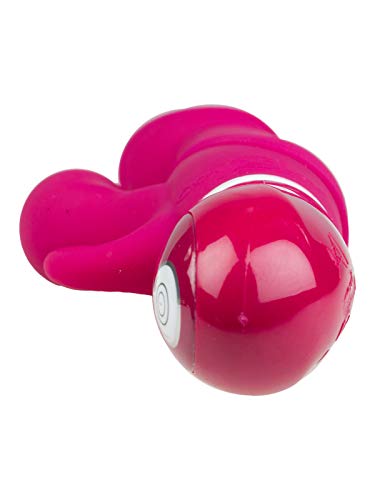 Close2You Flores Piccolo Bordo - zachte vibrator met 7 vibratiemodi, stille stimulator met clitoris-prikker, massagestaaf met prikkelgroeven en muziek, roze - Afbeelding 8