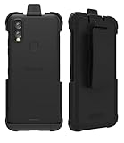 Wireless ProTech Case Compatible with Kyocera DuraSport 5G C6930. Swivel Belt Clip Holster with Secure Fit and Quick Release Latch (Black)