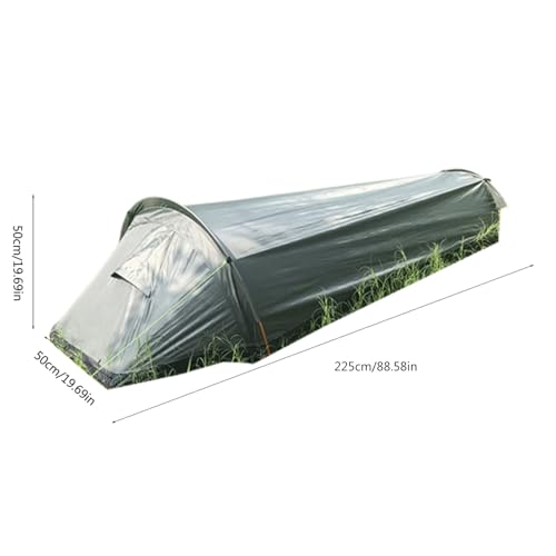 Tienda Bivy para una Persona Ligera Impermeable para Mochileros Camping y Senderismo miniatura 5