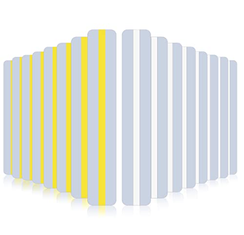 Vicloon Strisce di Lettura Guidate, 16Pcs Righelli di Tracciamento per Dislessia Segnalibri, Guida Alla Lettura per La Lettura di Segnalibri per Bambini, Insegnanti, Dislessia Persone, 2 Color
