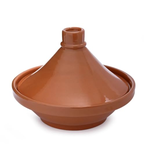 Sur La Table 8.5' Glazed Moroccan Terra Cotta Ceramic Tagine Pot