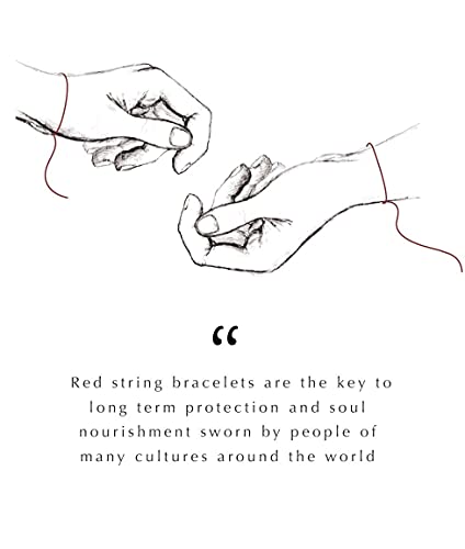 KARMA AND LUCK Red String Bracelet for Women – Adjustable 5”–8” Drawstring – Evil Eye, Hamsa, Moon & Stars, Heart, Malachite – Enamel Charms for Protection, Luck & Good Karma – Handmade in Thailand3