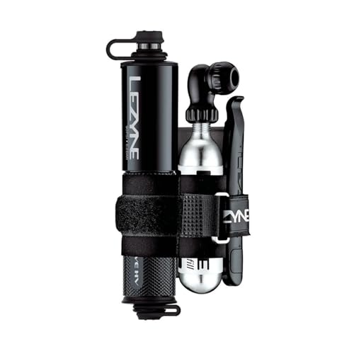 Pompe Lezyne Pocket Drive HV Loaded noire pour vos sorties VTT en forêt