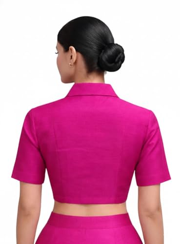 Image of Thevasa Women's Divine Collar Blouse