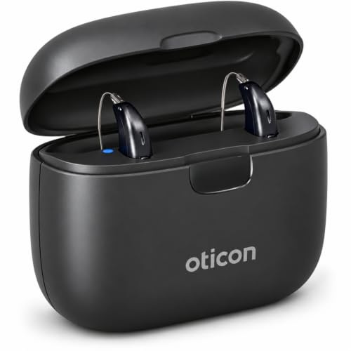 Oticon-Compatible Dual Hearing Aid Charger
