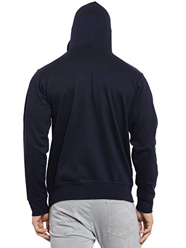 Image of Scott International Men's Solid Cotton Hoodies for Men, Trendy and Comfortable Sweatshirts for Men, Stylish Winter Wear with Hood and Pockets, Fashionable Hooded Sweatshirts