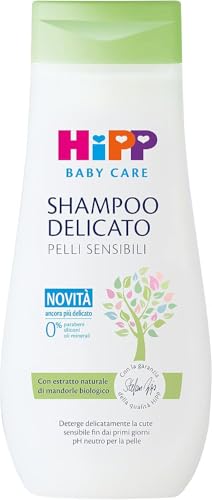 HiPP - Baby Care - Shampoo Delicato per Bambini, Deterge con Delicatezza, Non Irrita gli...