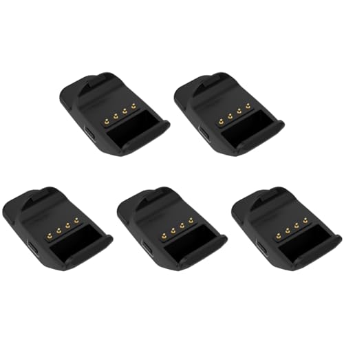 5 piezas de adaptador de carga fora collar de perro, reutilizable, convertidor de enchufe multifunción fora Garmin Barklimiter Deluxe y Delta Deluxe