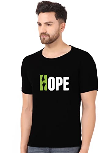 Image of God Faith and Pray Printed Premium Trending Tshirts | Round Neck Half Sleeve Regular Fit Black Tshirt for Men | Cotton Summer Wear Stylish Unisex Tshirt | Best Gifts Tees