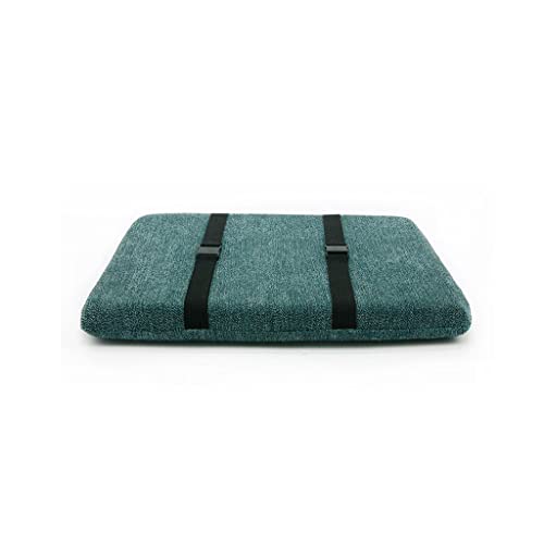 Coussin de siège anti-dérapant à mémoire de forme pour un soulagement dorsal
