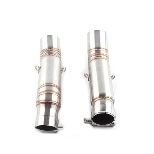 Pot d'échappement intermédiaire CBR500 en acier durable à finition lisse - 7
